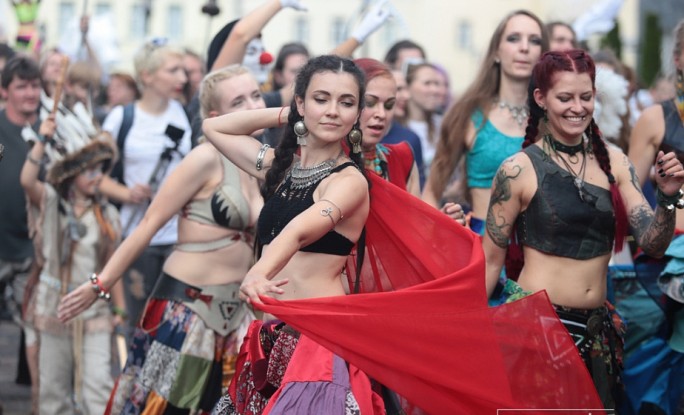 VIII Биг-мини фестиваль уличных искусств прошел в Гродно
