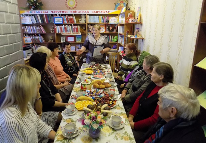 Зарудаўскія жанчыны дзяліліся ўспамінамі пра сваё жыццё