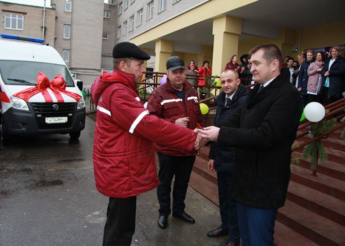 Узнайте какой подарок получила Мостовская ЦРБ