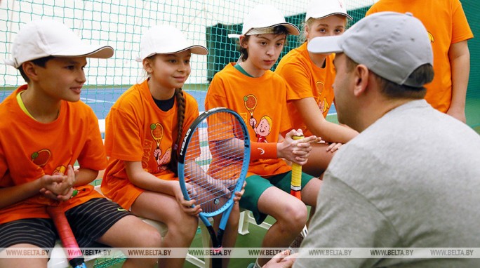 В Гродно открылся теннисный центр с крытыми кортами