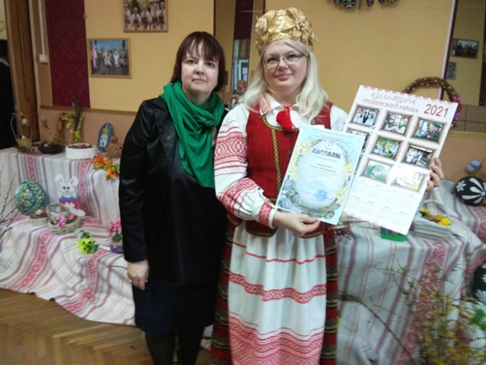 Мастера Мостовского районного центра ремёсел приняли участие в празднике писанки в посёлке Сопоцкин под Гродно