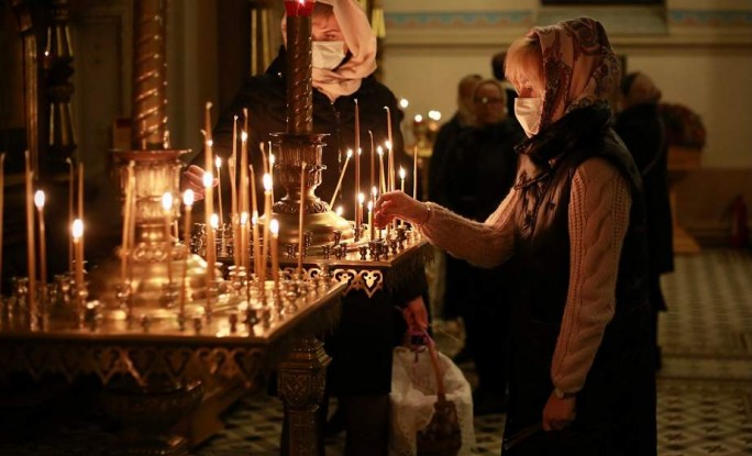 Пасхальные богослужения прошли в православных храмах Гродно