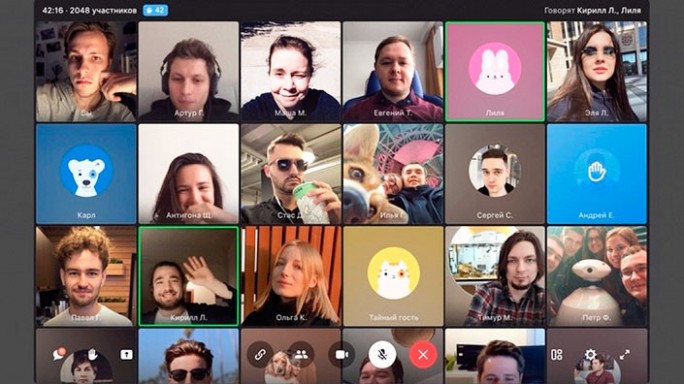 «ВКонтакте» запустит бесплатные групповые видеозвонки на 2048 человек