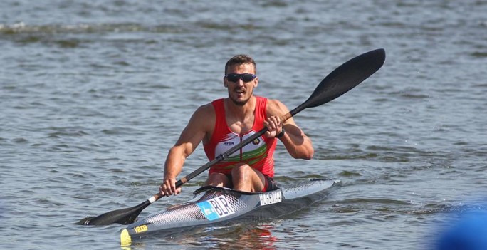 Байдарочник Олег Юреня выиграл чемпионат Беларуси в гонках одиночек на 1000 м