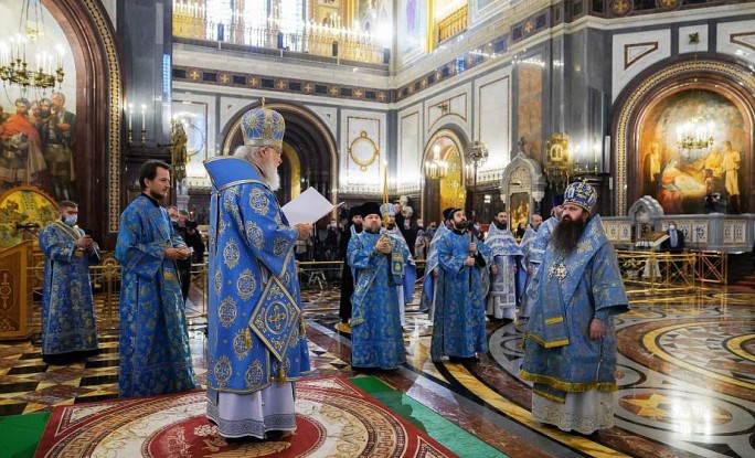 Указом Святейшего Патриарха Московского и всея Руси Кирилла епископ Гродненский и Волковысский Антоний возведен в сан архиепископа