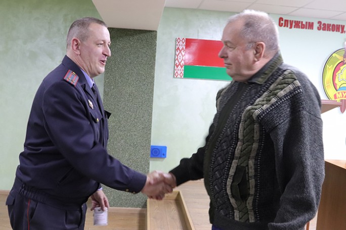 В Мостовском РОВД чествовали ветеранов органов внутренних дел