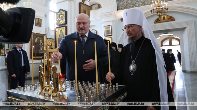 Лукашенко на открытии памятника митрополиту Филарету: он был духовным отцом и совестью нации