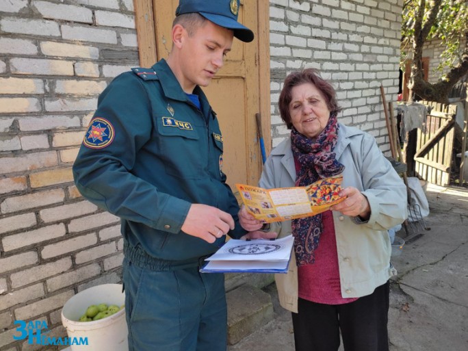 «112 добрых дел». Первый этап республиканской акции МЧС «Молодёжь за безопасность!» прошёл на Мостовщине