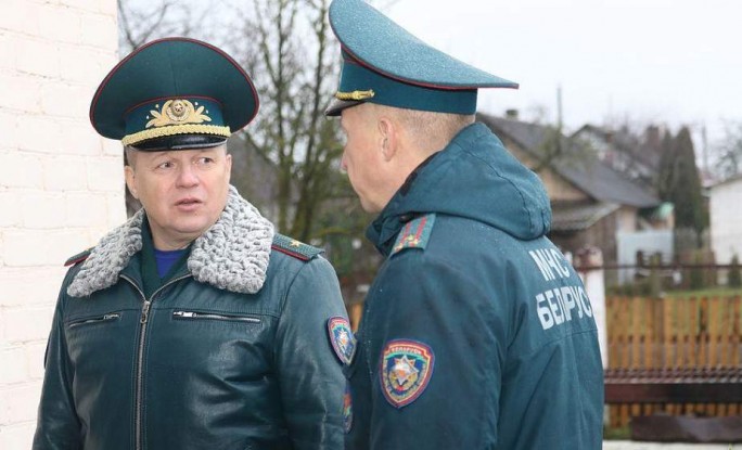 Министр по чрезвычайным ситуациям Вадим Синявский посетил Гродненский район