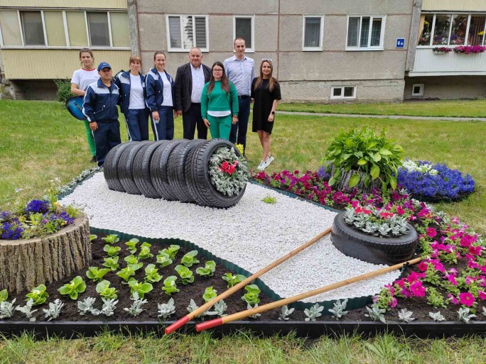 Мостовские озеленители заняли третье место в областном конкурсе профмастерства «Цветочные краски «Дажынкі-2023» в Зельве