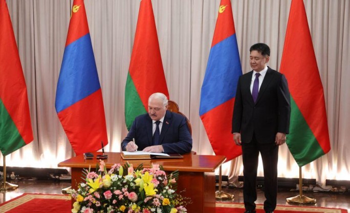 Президенты Беларуси и Монголии подписали договор о дружбе и сотрудничестве двух стран