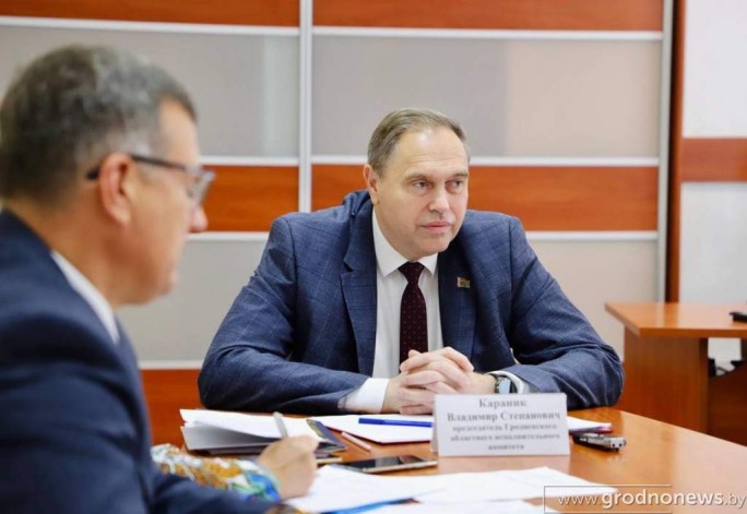 Председатель облисполкома Владимир Караник провел выездной прием граждан в Новогрудском районе