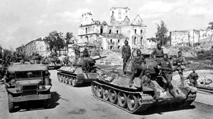 Операция 'Багратион': архивные кадры освобождения Беларуси летом 1944-го. Могилев
