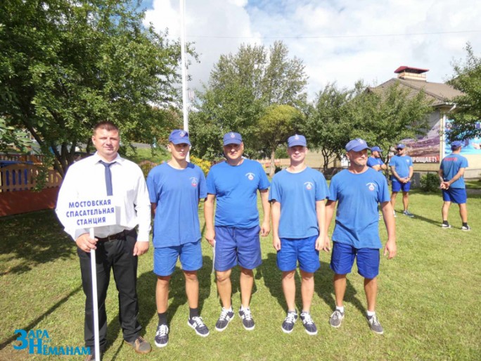 Мостовская команда спасателей стала бронзовым призёром  областных соревнований