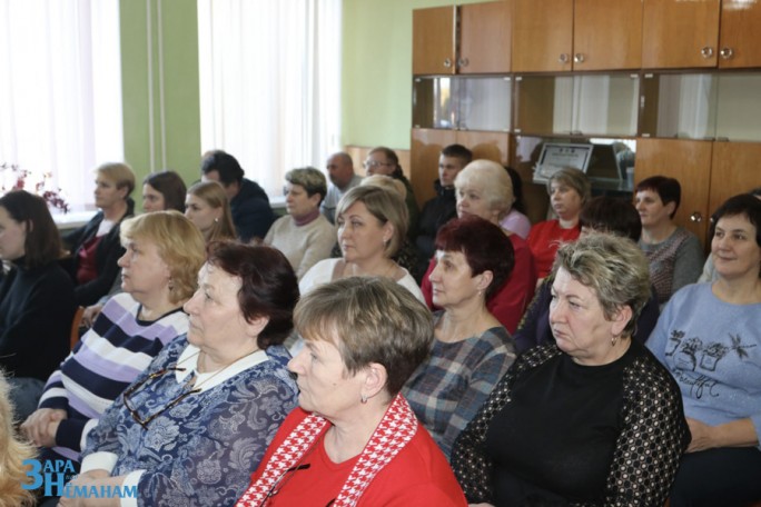 Председатель Мостовского райисполкома Андрей Санько встретился с трудовым коллективом КСУП «Озеранский»