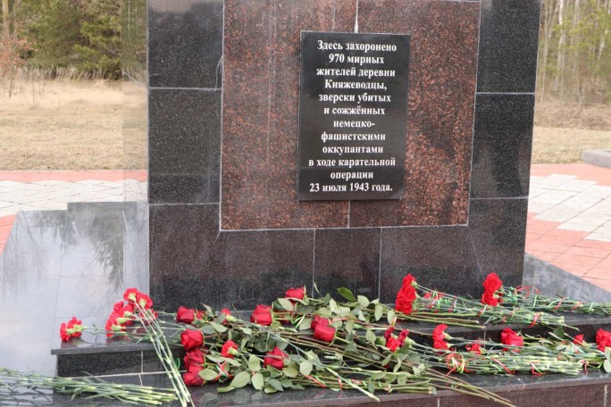 Ожоги на сердце Беларуси. В Мостовском районе почтили память жертв Хатынской трагедии и всех сожжённых в годы войны деревень