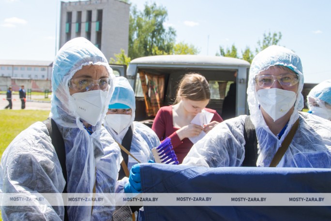 Знать, чтобы предотвратить: в Мостах прошли районные соревнования санитарных и пожарных дружин