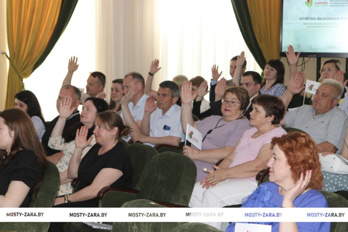 У Мостовского районного отделения Белорусской партии «Белая Русь» новый лидер