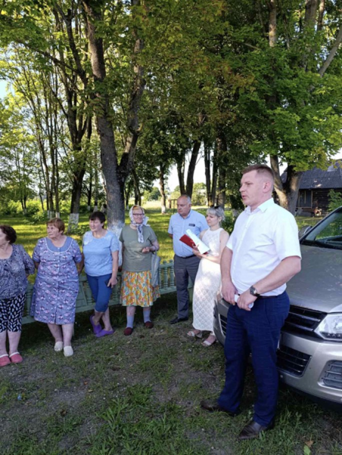 Вопрос водоснабжения деревни Деньковцы – на контроле у председателя Мостовского сельисполкома Людмилы Рогацевич