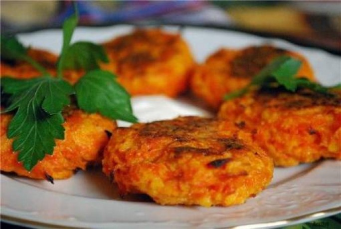 Котлеты морковные