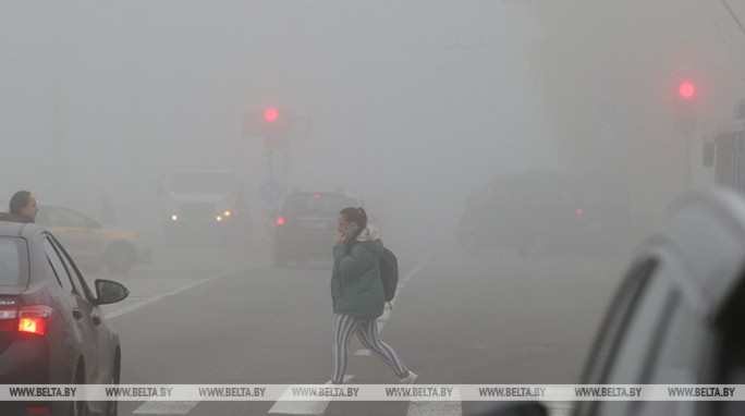 ГАИ напомнила о мерах безопасности на дорогах во время тумана
