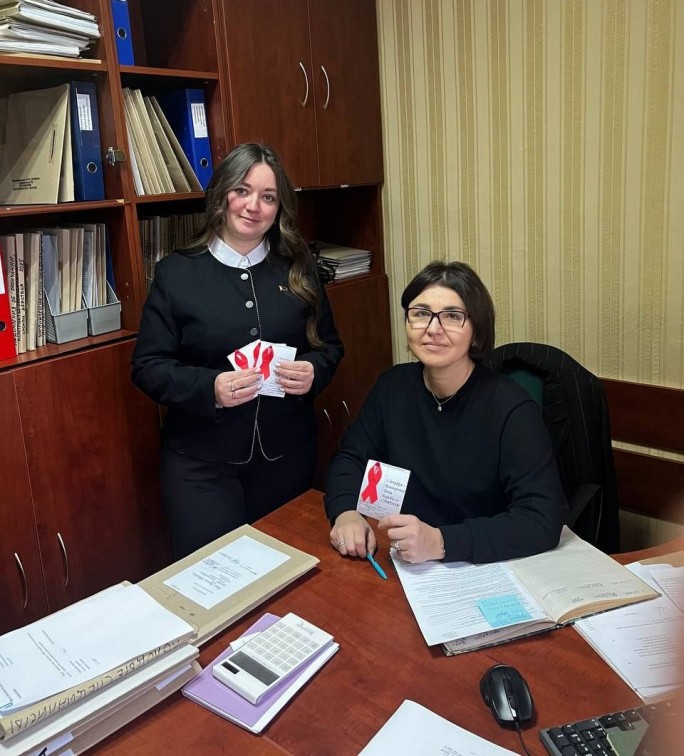 Акция «Красная лента» в Мостовской сельхозтехнике