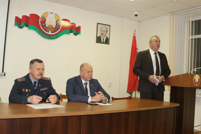 Группа информирования председателя Мостовского райисполкома посетила районную больницу