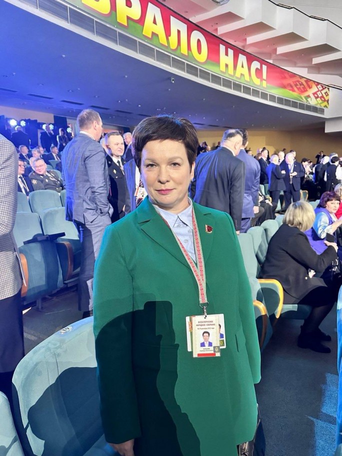 Надежда Хальцова, депутат Палаты представителей Национального собрания Республики Беларусь :