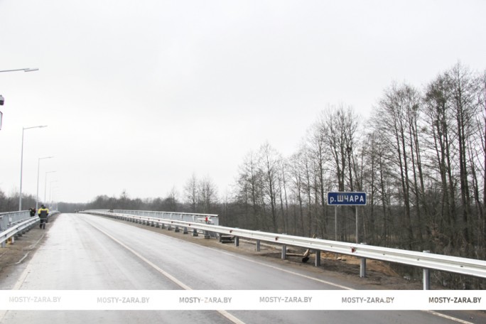 Ремонт моста через Щару завершён. Дорога на Дятлово открыта