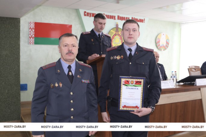 В Мостовском РОВД подвели итоги оперативно-служебной деятельности за 2025 год