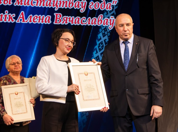В Гродно наградили лучших работников сферы искусства и культуры ‒ среди них и мостовчанка Елена Щавлик
