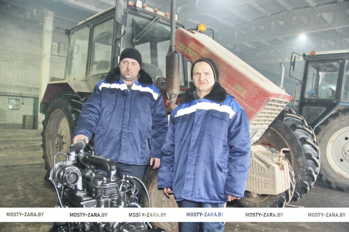 В мастерских ОАО «Черлёна» идёт ремонт техники