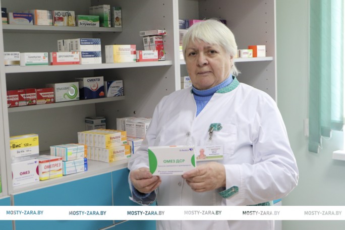 Знаток аптекарского дела Ирина Горячко более пяти десятилетий стоит на страже здоровья жителей агрогородка Дубно