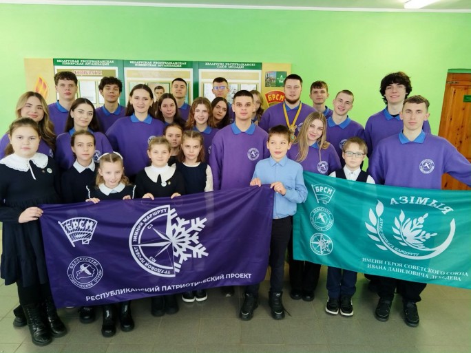 'Зимний маршрут' отряда 'Озимые' студентов Гродненского государственного аграрного университета проложен в Мостовский район