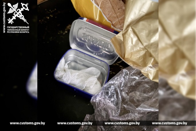 Гродненские таможенники изъяли амфетамин у гражданина Сербии, следовавшего из Литвы через пункт пропуска «Бенякони»