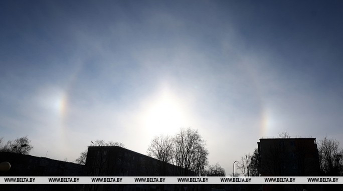 Гало, ледяной дождь, световые столбы: какие необычные явления наблюдали в январе в Гродненской области