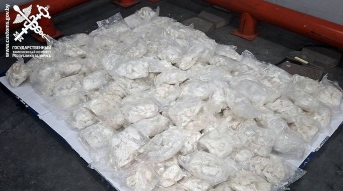 Белорусские таможенники изъяли 154 кг психотропа 4-ВМС, который пытались ввезти на территорию ЕАЭС