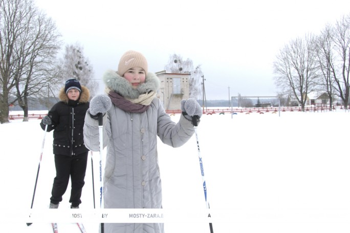 Ученики Куриловичской средней школы сделали лыжный тур выходного дня в Липичанскую пущу