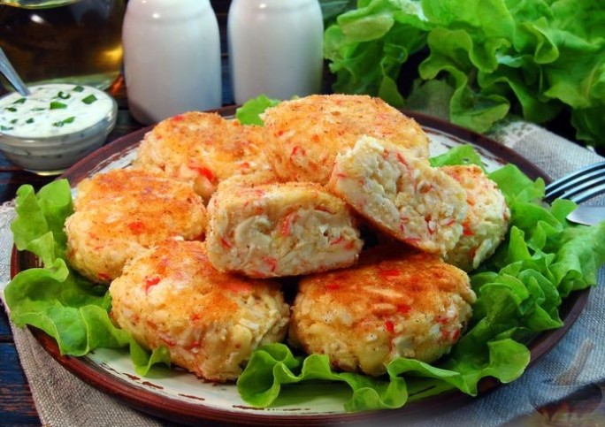 Крабовые котлеты