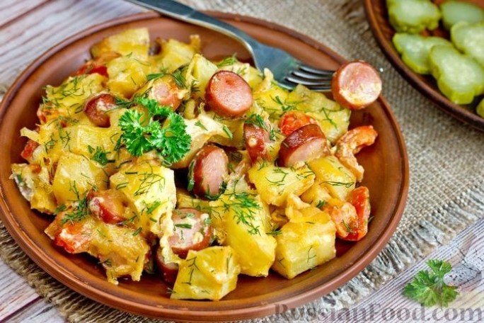 Запечённый картофель