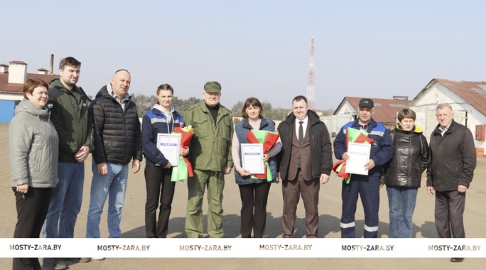 Михаил Ситько поздравил победителей  акции «Наш животновод» из КСУП «Имени Адама Мицкевича»