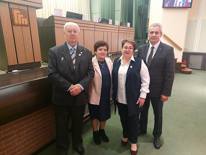 Делегация Мостовского районного совета ветеранов  принимает участие в отчётно-выборной конференции Гродненского областного совета Белорусского общественного объединения  ветеранов