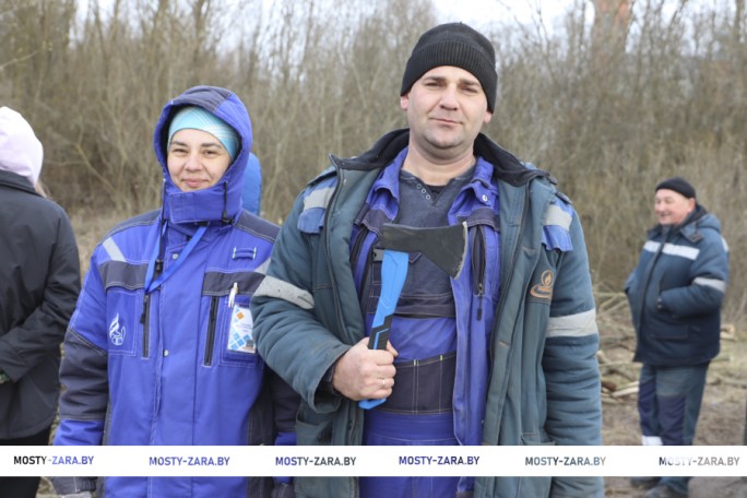 Мостовские газовики наводили порядок