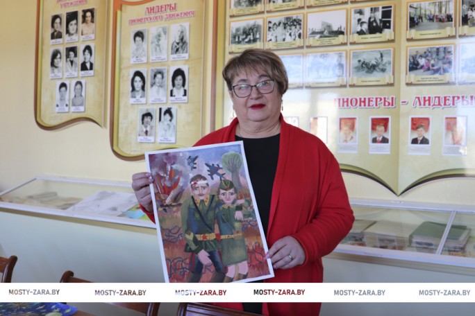 На Мостовщине прошёл конкурс детского рисунка“Нам мир завещано беречь”, посвящённый 85-летию начала Великой Отечественной войны