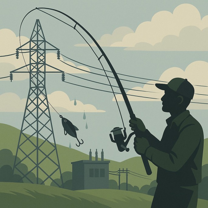 Почему рыбаки гибнут от тока? Рекомендации энергетиков о безопасности