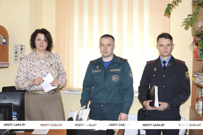 С работниками магазина «Евроопт»  встретилась информационная группа заместителя председателя райисполкома Марины Давыдик