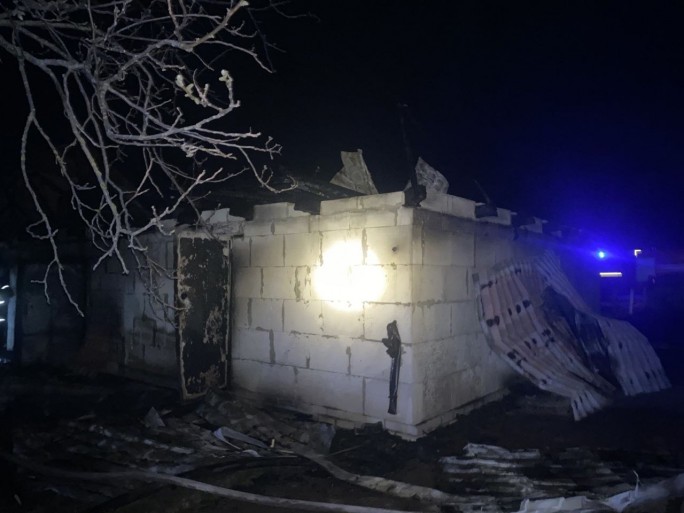 Огненное ЧП в Мостовском районе