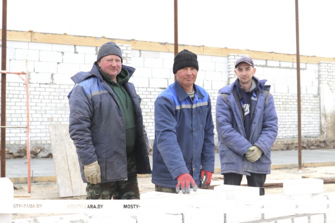 В ЗАО «Гудевичи» продолжают реконструкцию животноводческих объектов