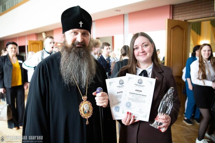 Авторский медиапродукт прихода храма святой праведной Софии княгини Слуцкой г. Мосты отмечен наградой Гродненской епархии