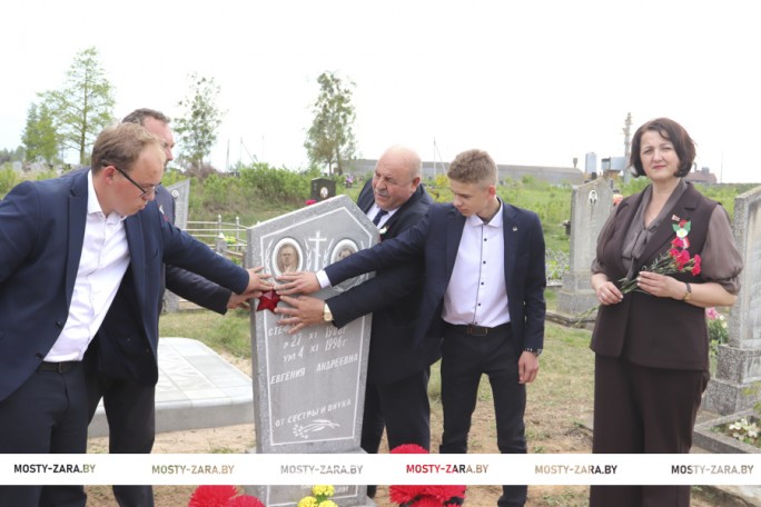 В Лунно присоединились к проекту ОО «Белая Русь» «Красная звезда Героя»